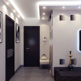 szobák megvilágítása a lakás fotódekorációjában