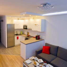 belysning rom i leiligheten fotoalternativer