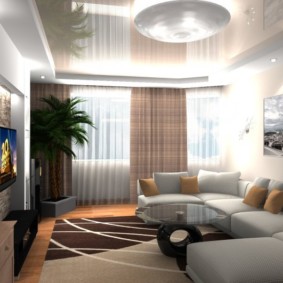 odalı bir daire Brezhnevka tasarım düzeni