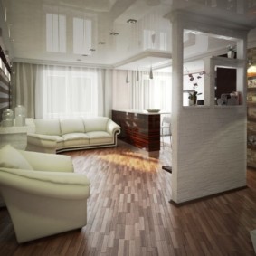 odalı bir daire düzeni Brezhnevka fotoğraf tasarımı