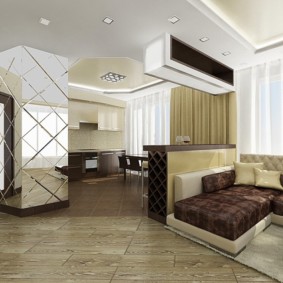 odalı bir daire düzeni Brezhnevka fikirler tasarım