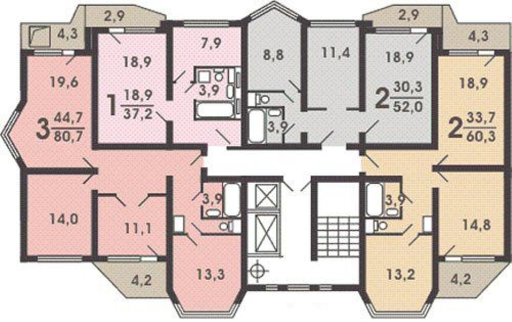 plattegrond p44t