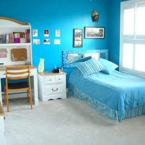 teenage room for a girl interior