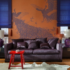 modernong wallpaper sa interior photo interior