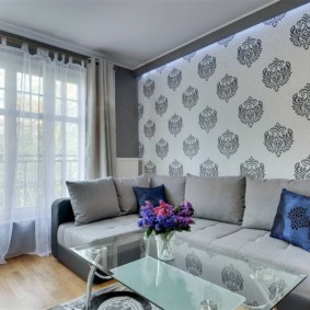 apartman dekorasyon fikirleri modern duvar kağıdı