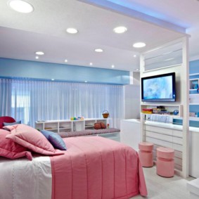bedroom for girl design photo