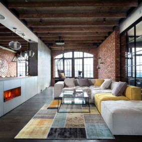 moderná obývacia izba v byte dekorácie nápady
