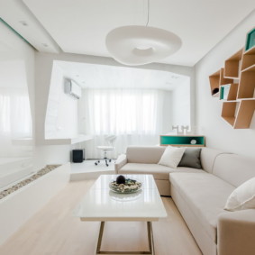 moderná obývacia izba v bytoch nápady