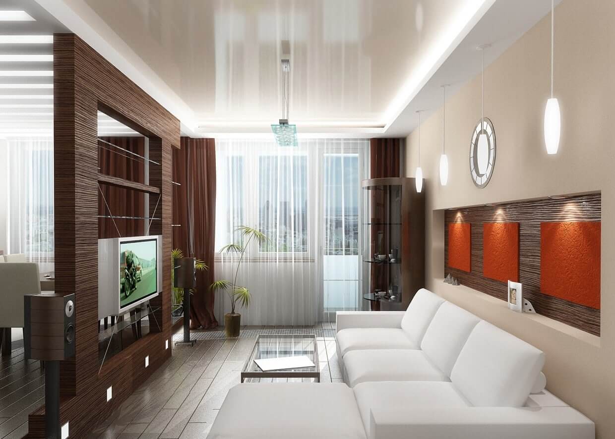 design de sala de estar 17 m2