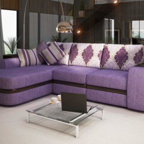 corner sofa in the living room interior ideas