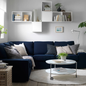 corner sofa in the living room photo options