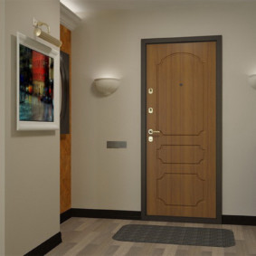 ușă de intrare la idei de design de apartament