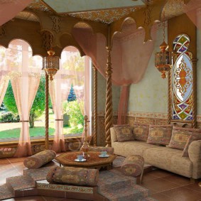 interior room sa oriental style