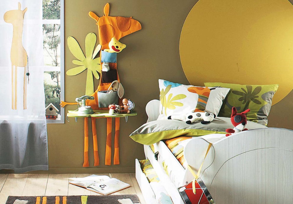 DIY dětský pokoj dekor