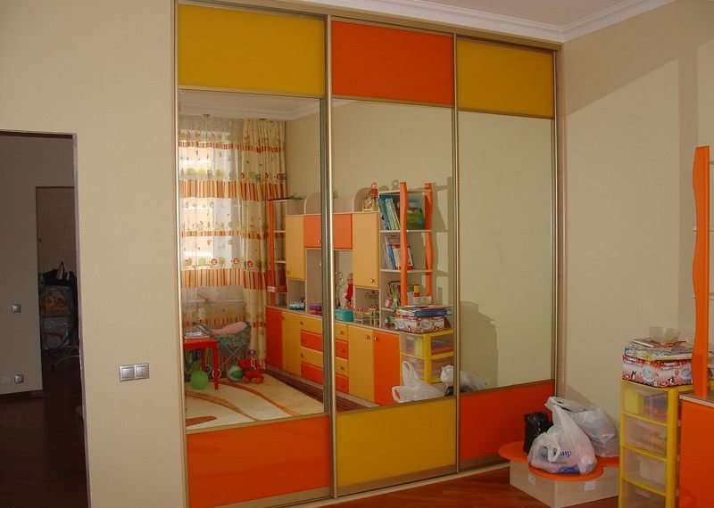 Color inserts on glass casement sliding doors
