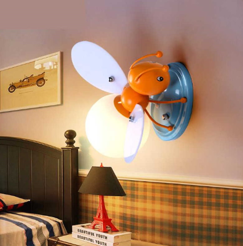 Children's wall lamp made of quality plastic