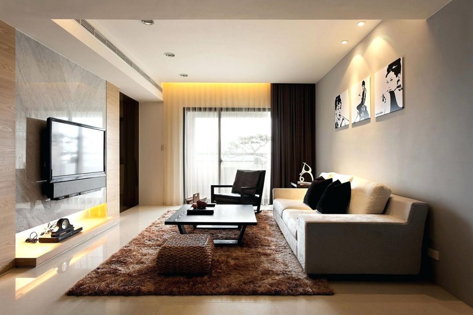 Moderná secesná obývacia izba