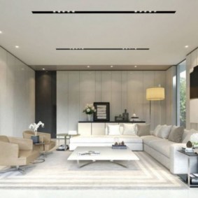 Small modern living room