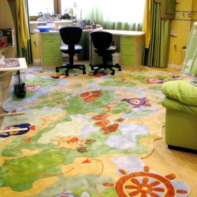 Cute rug of original design