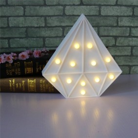 Piramit LED Gece Işığı