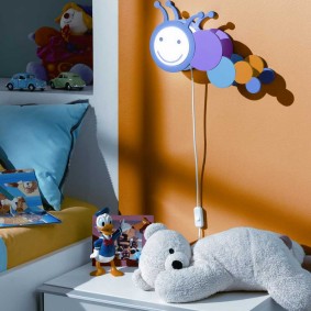Lampe de nuit murale pour enfants d'âge préscolaire