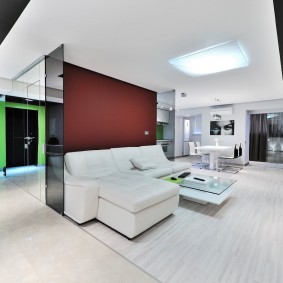 high-tech studio appartement interieur