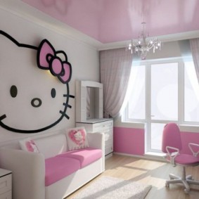 DIY bērnu istabas sienas dekors