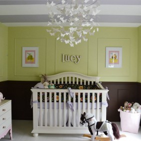 Camera de decorare interioara pentru un nou-nascut