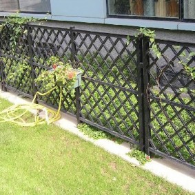 Kaliteli plastik dekoratif çit