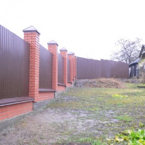 High garden fence
