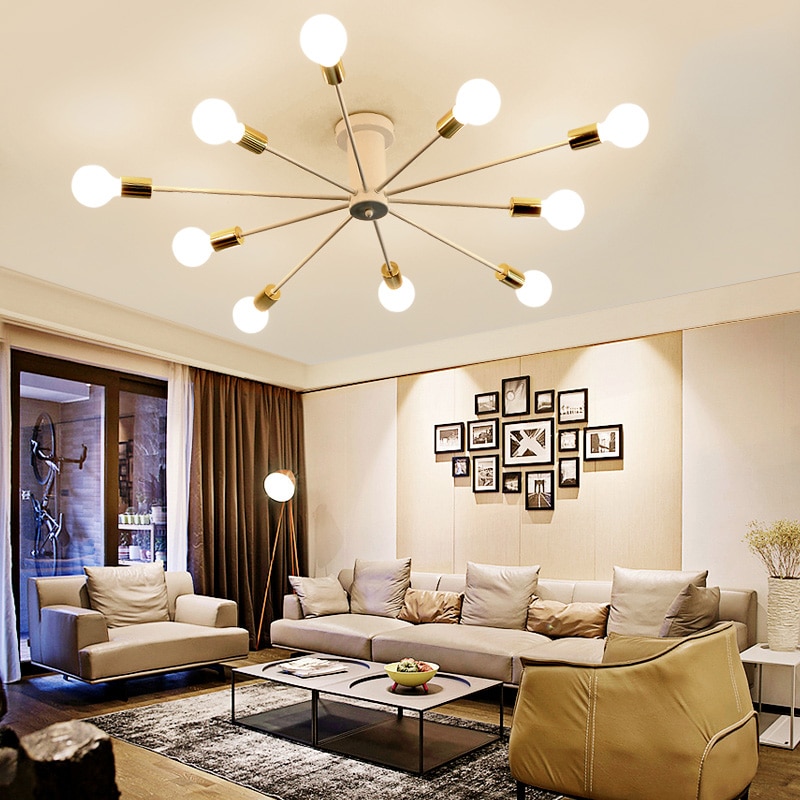 Ceiling-mounted ceiling chandelier