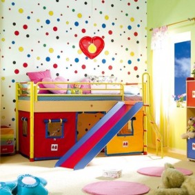 zonare decor pentru camera camerei copiilor