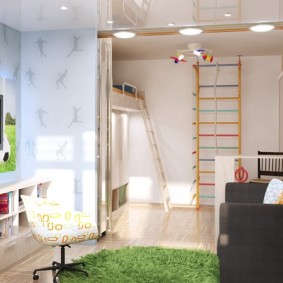 zonarea ideilor de decorare a camerei pentru copii