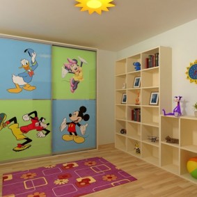zoning of a children's room
