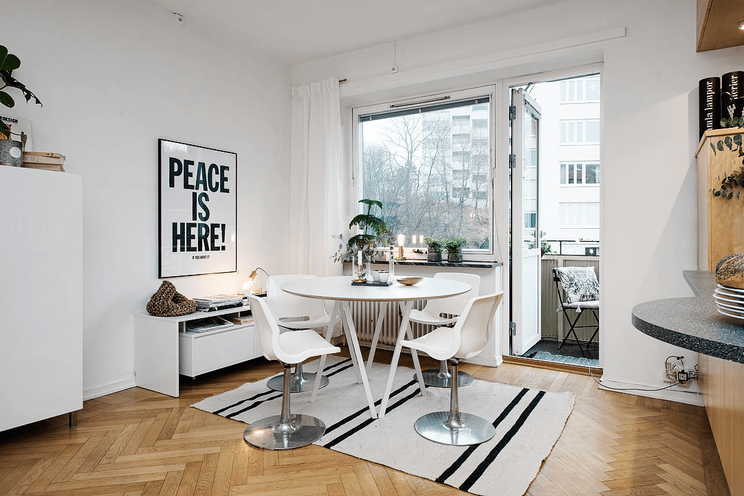 appartement in Scandinavische stijl