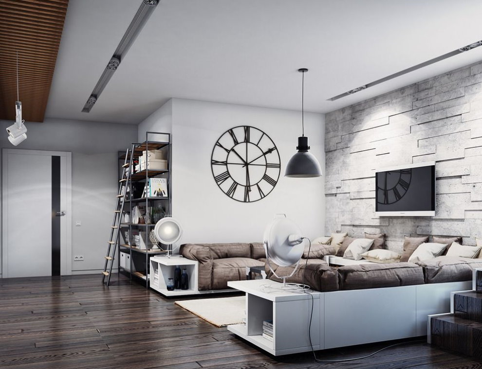 White loft-style sofa bodies