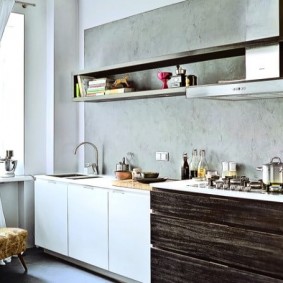 thạch cao trang trí trong ý tưởng nội thất nhà bếp