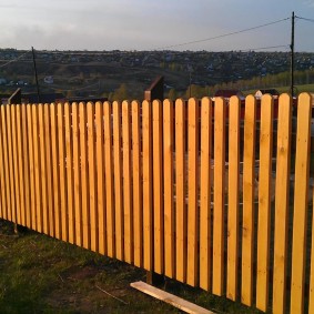 arsa fotoğraf seçenekleri için ahşap çit