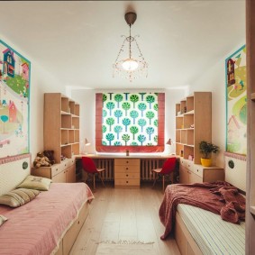 kinderkamer 14 m² foto decor