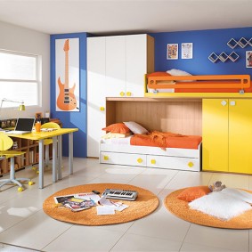 kinderkamer 14 m² interieur ideeën