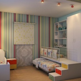 kinderkamer 14 m² fotodecoratie