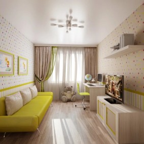 kinderkamer 14 m² ideeën ontwerp