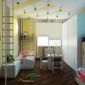 kinderkamer ideeën van 9 m²