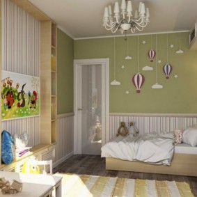 kinderkamer 9 m² ideeën