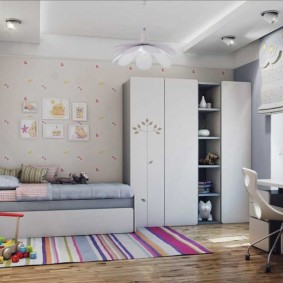 kinderkamer 9 m² foto-ontwerp