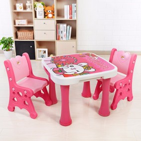 sandalye tipi çocuk masaları