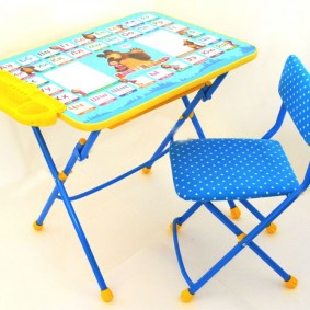 mese pentru copii cu fotografie de design pentru scaun