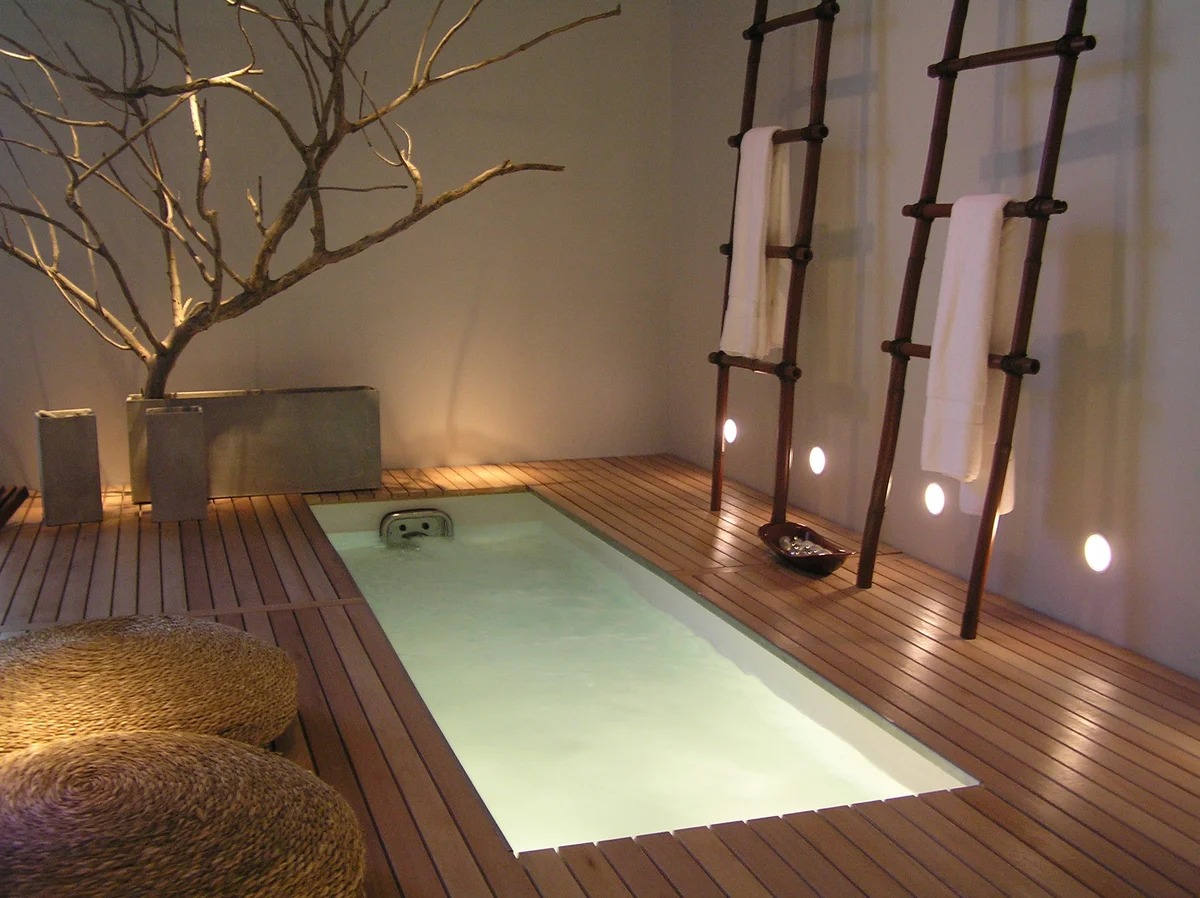Japanse stijl badkamer design foto