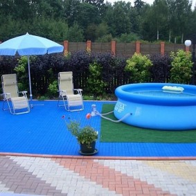 Chinese-made inflatable pool