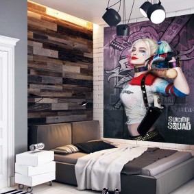 Interior design of a children's room in a modern style